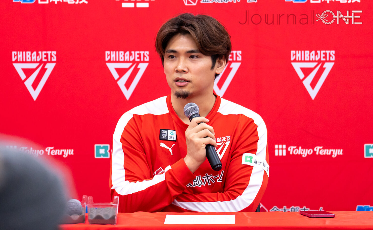 試合後、チームの復調について語る原-Journal-ONE撮影