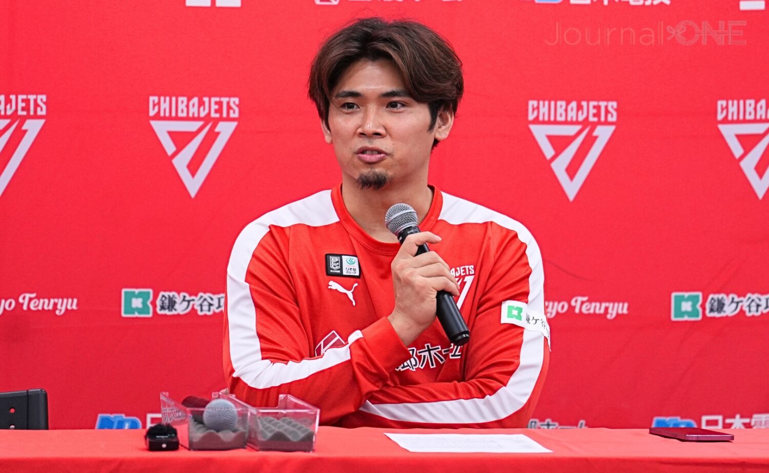 試合後、チームの復調について語る原-Journal-ONE撮影