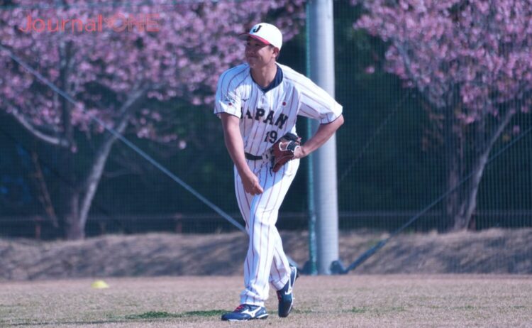 侍ジャパン 菅野智之がMLB合流第1号