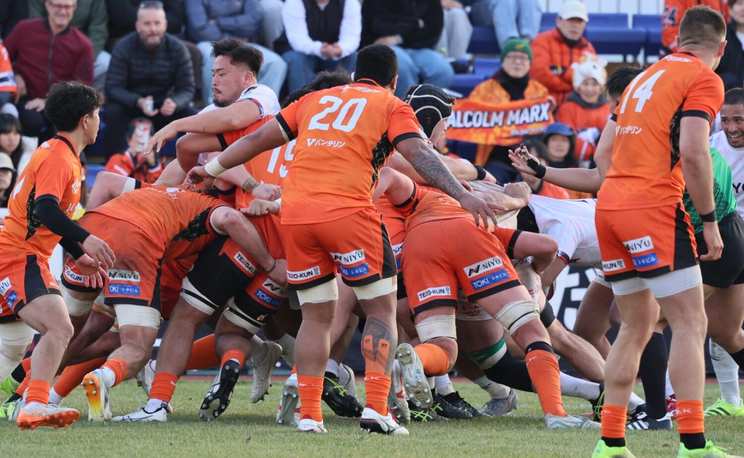 強力なFWが持ち味のクボタスピアーズ船橋・東京ベイ