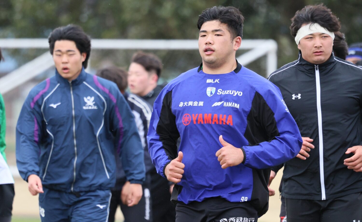 リーグワンから唯一参加のPR本山（静岡ブルーレヴズ）-斉藤健仁撮影