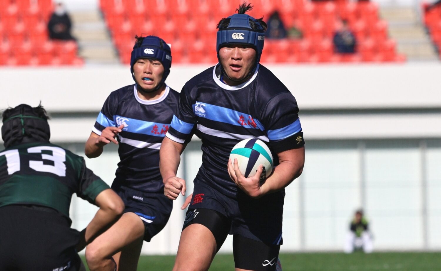 優勝経験のある東海大大阪仰星も優勝候補の一角-斉藤健仁撮影