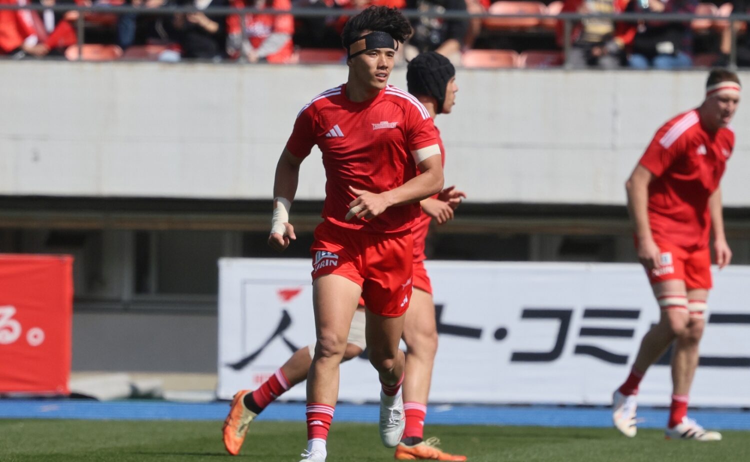 アーリーエントリーながら先発を続けるFB上ノ坊駿介(コベルコ神戸スティーラーズ)