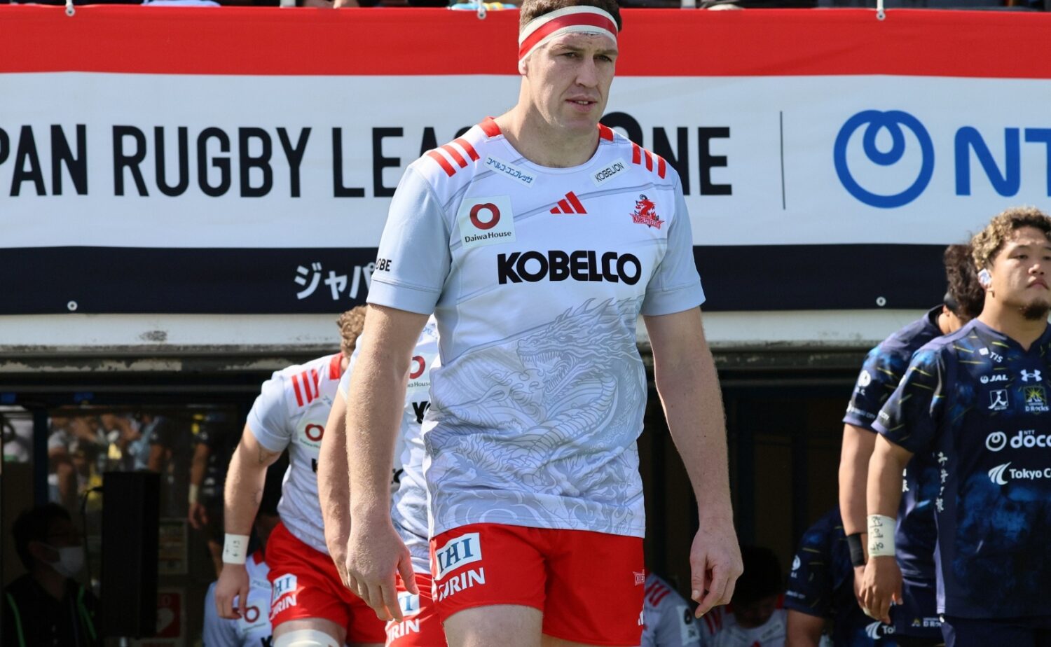 リーグワン 神戸を引っ張る共同キャプテンのLOレタリック 現在、11トライでトライ王だ