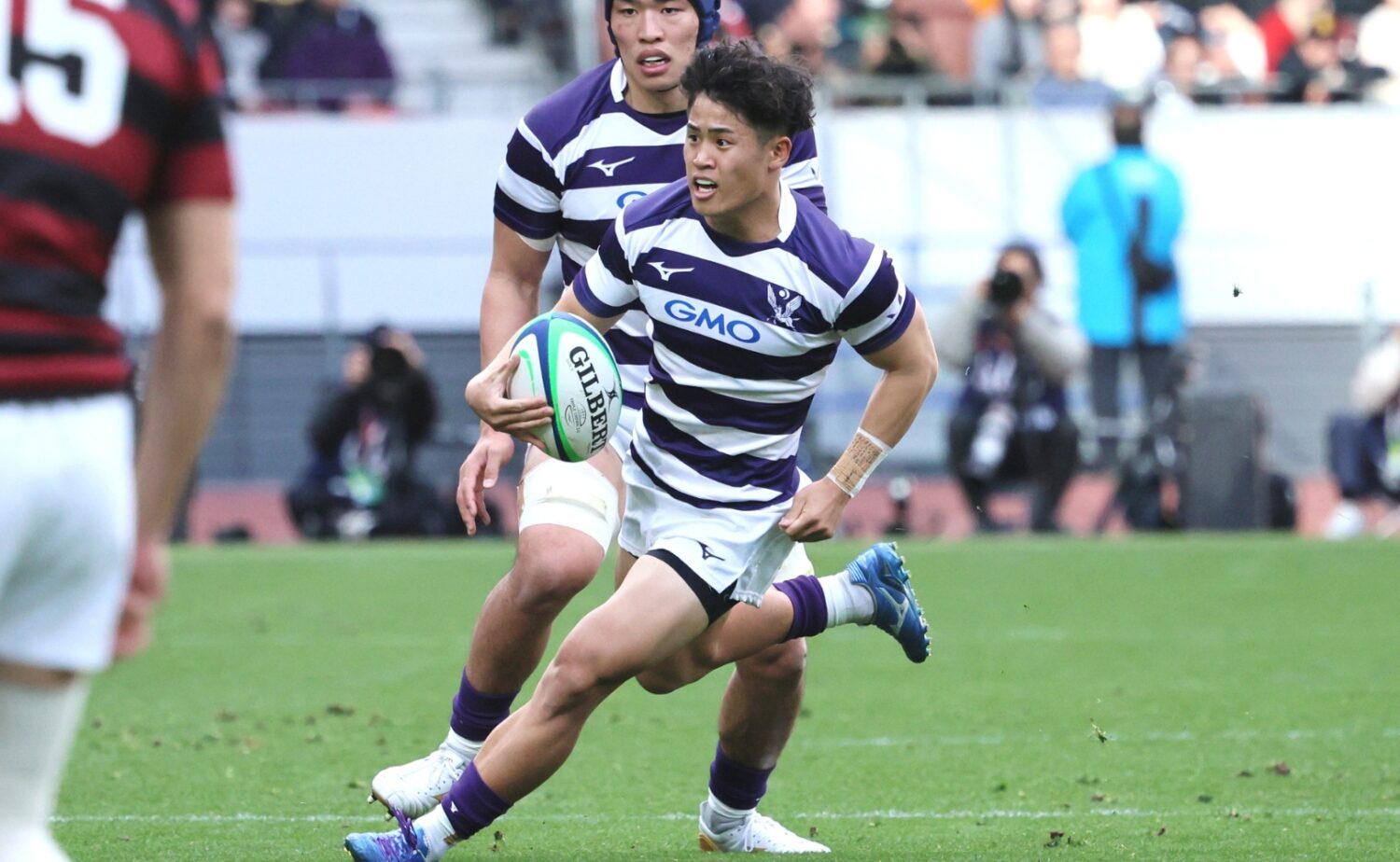 出色の出来で、明治大学を勝利に導いたSO伊藤