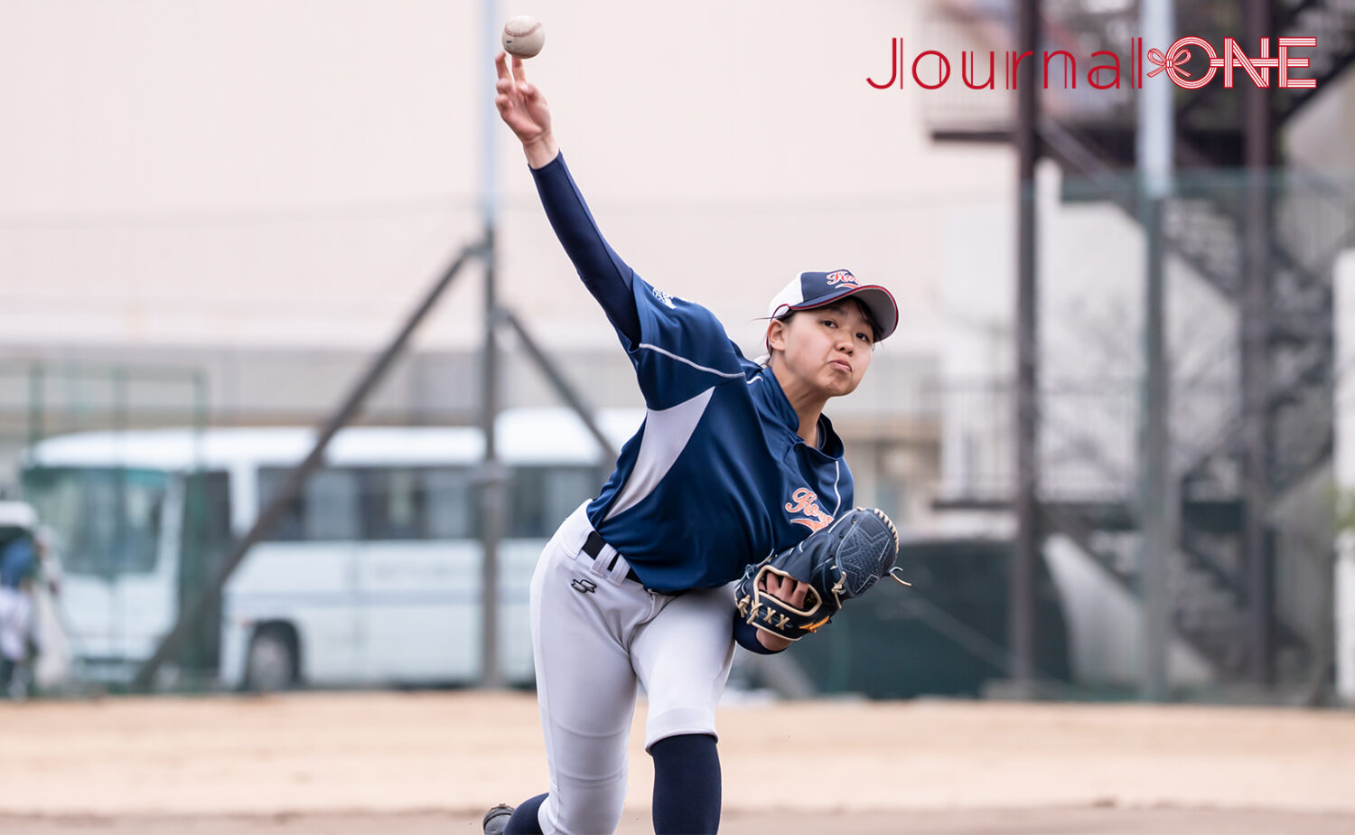 神戸弘陵のシート打撃では投手も真剣勝負-Journal-ONE撮影