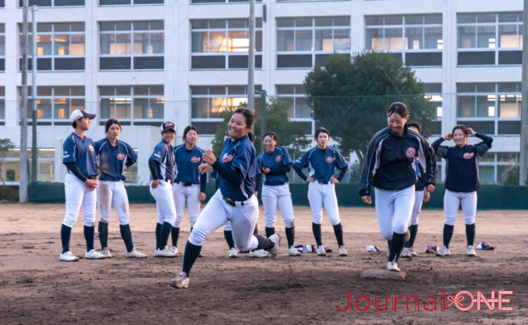 神戸弘陵 女子硬式野球部のベースランニング