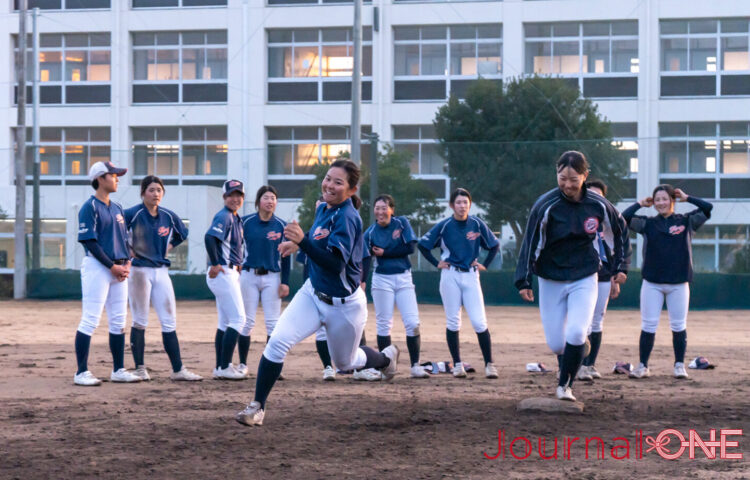 神戸弘陵 女子硬式野球部のベースランニング