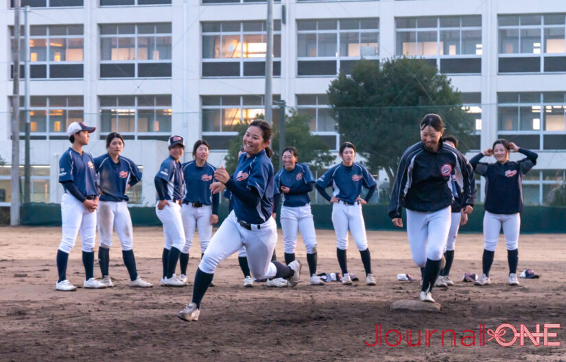 神戸弘陵 女子硬式野球部のベースランニング