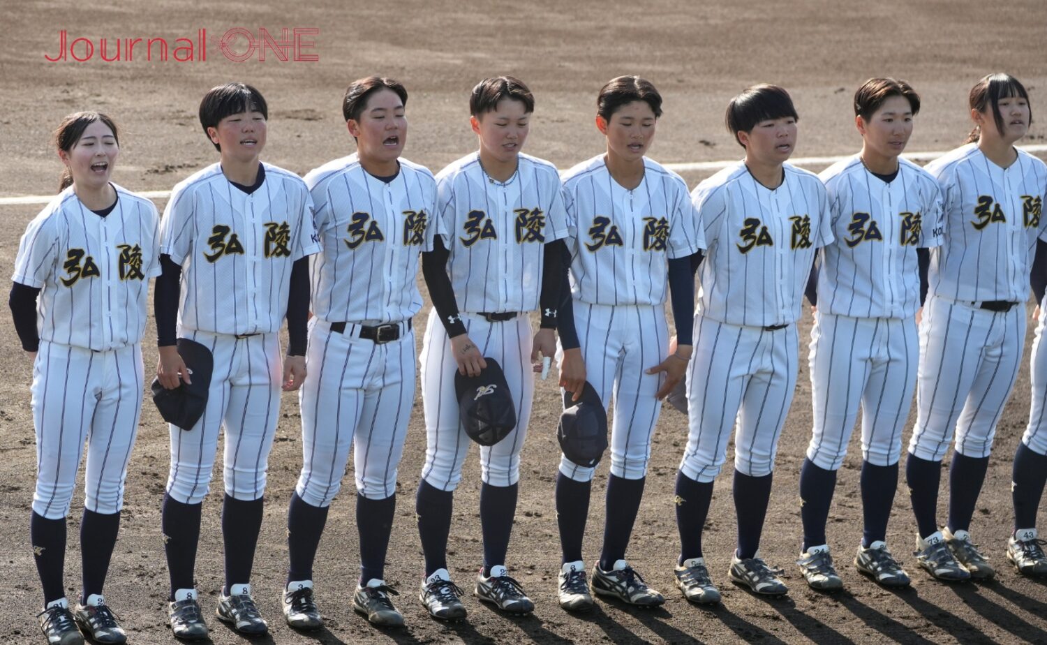 準決勝に臨む神戸弘陵ナイン-Journal-ONE撮影