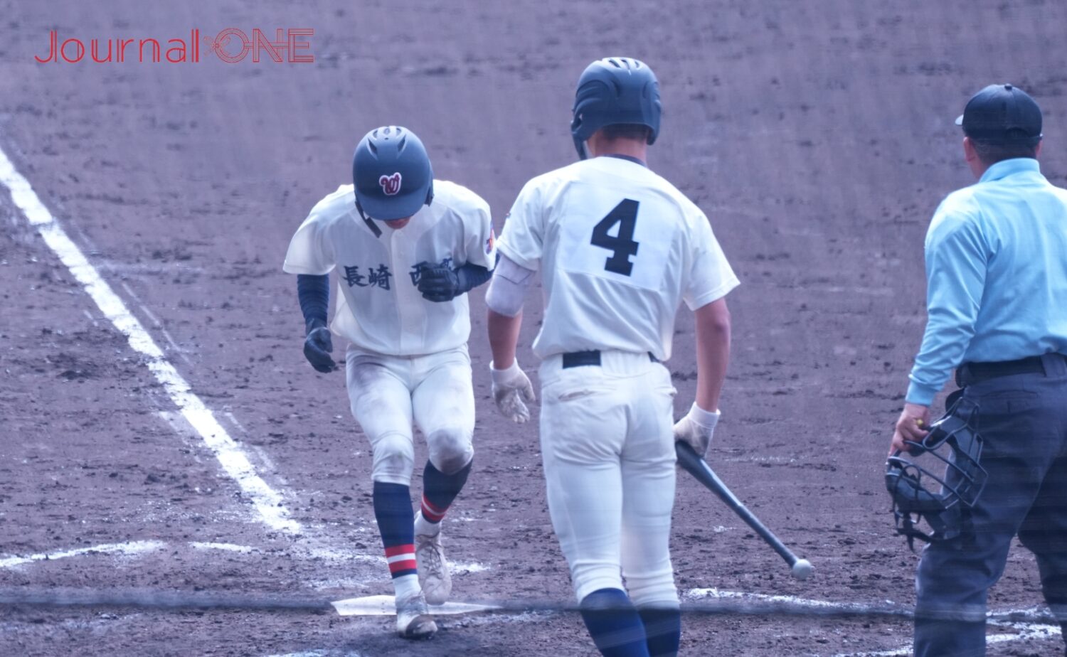 長崎西は何度も同点に追いついた-Journal-ONE撮影