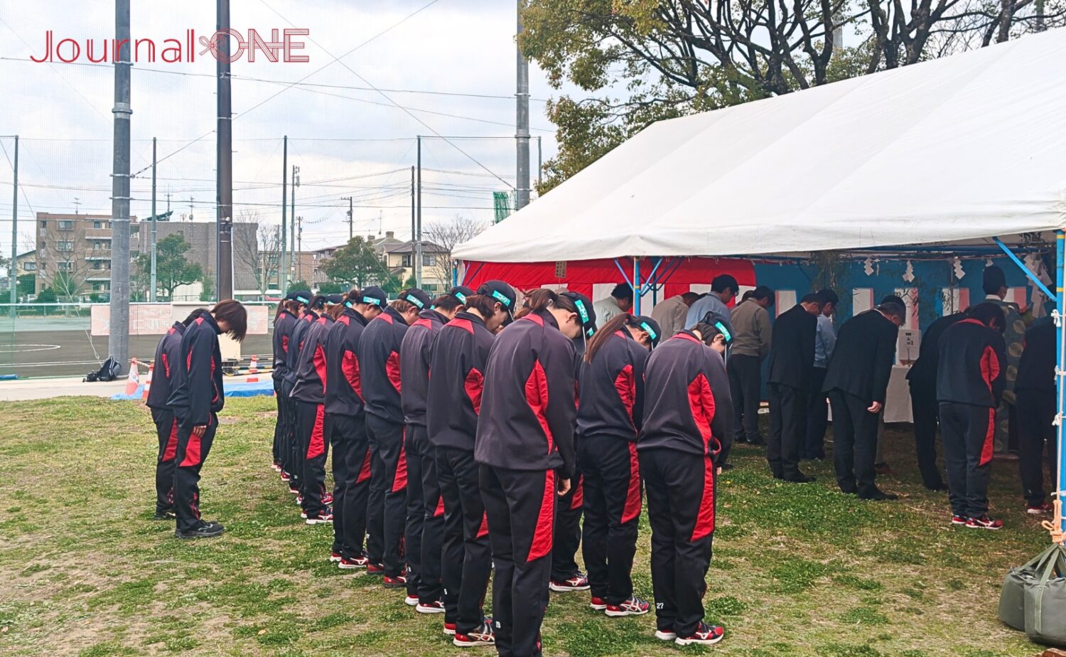 レッドファルコンズの新グラウンド竣工式が開催‐Journal-ONE撮影