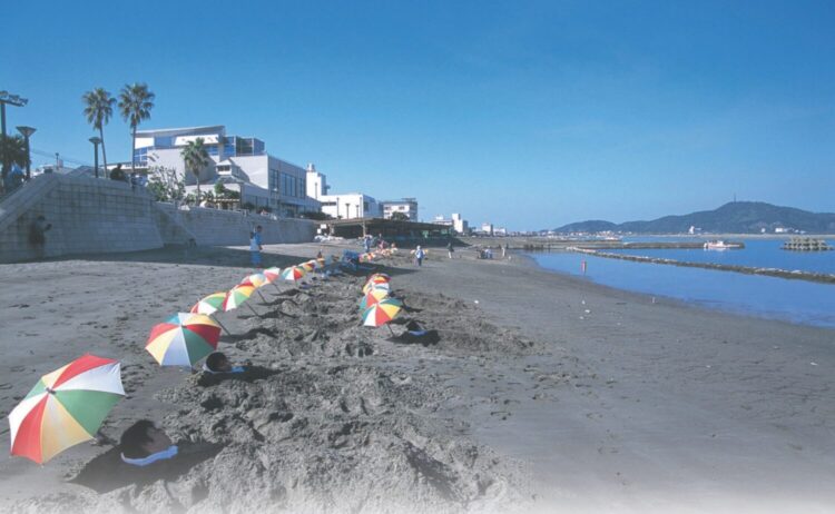 指宿の観光スポット・砂むし風呂