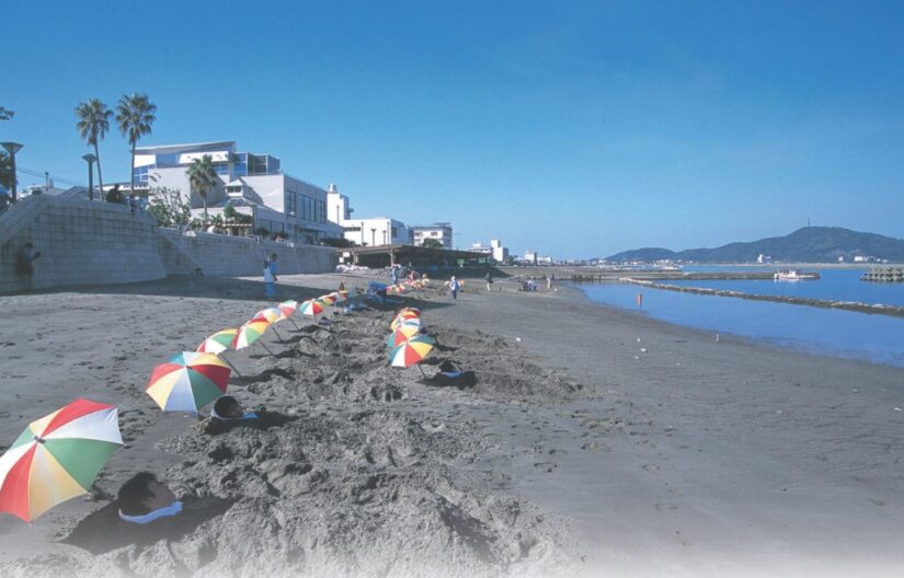 指宿の観光スポット・砂むし風呂