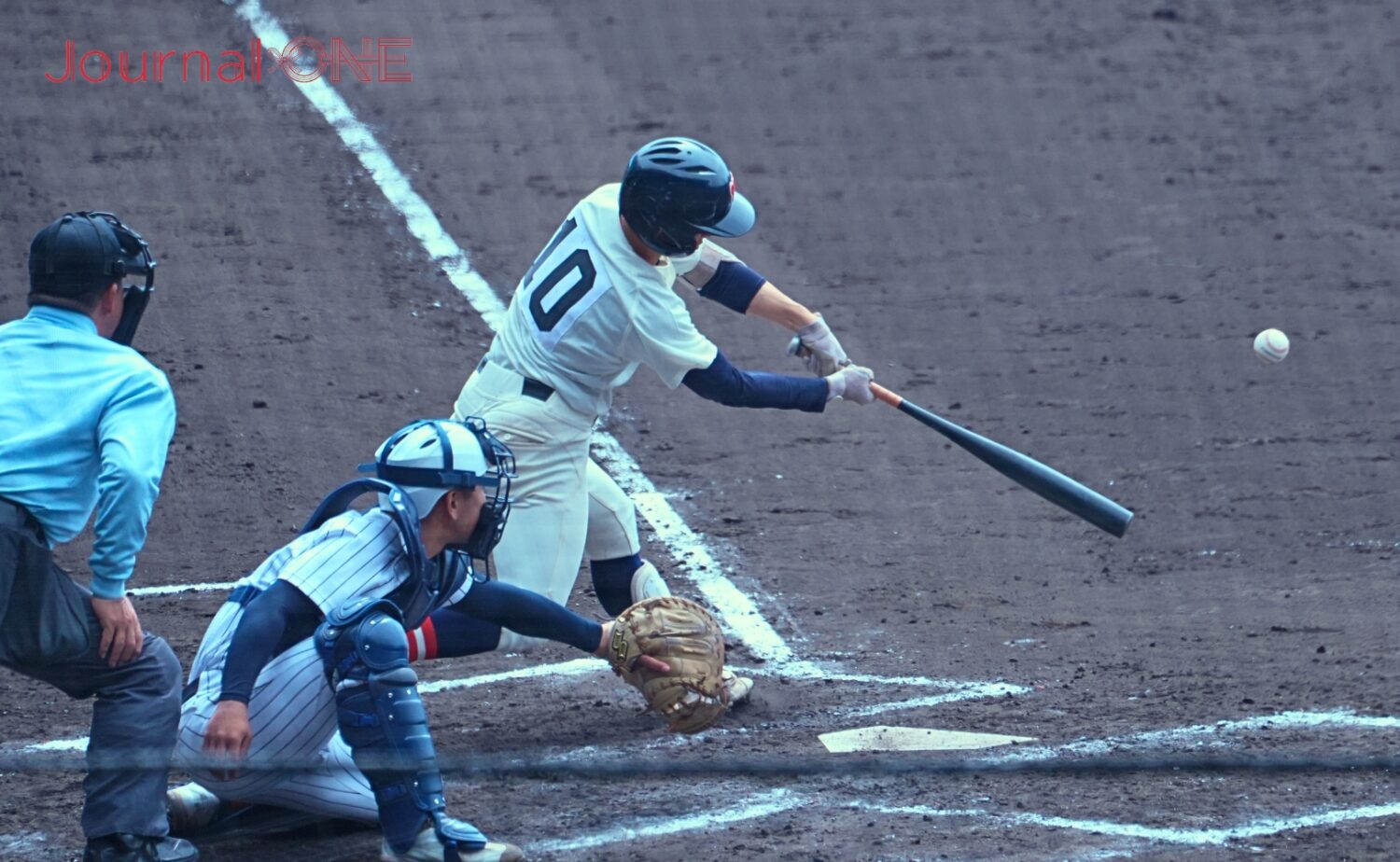 誕生日となった楊井は粘りの打撃を見せた-Journal-ONE撮影