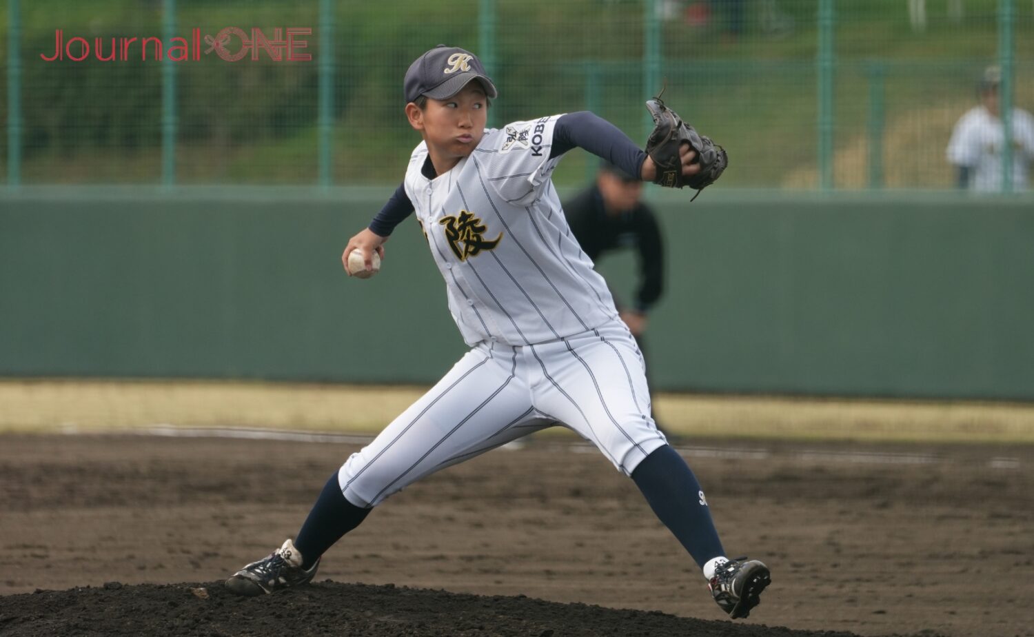 登板初回を無失点に抑えた馬場-Journal-ONE撮影