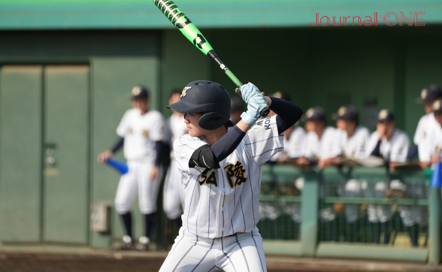 先制適時打を放った島本-Journal-ONE撮影