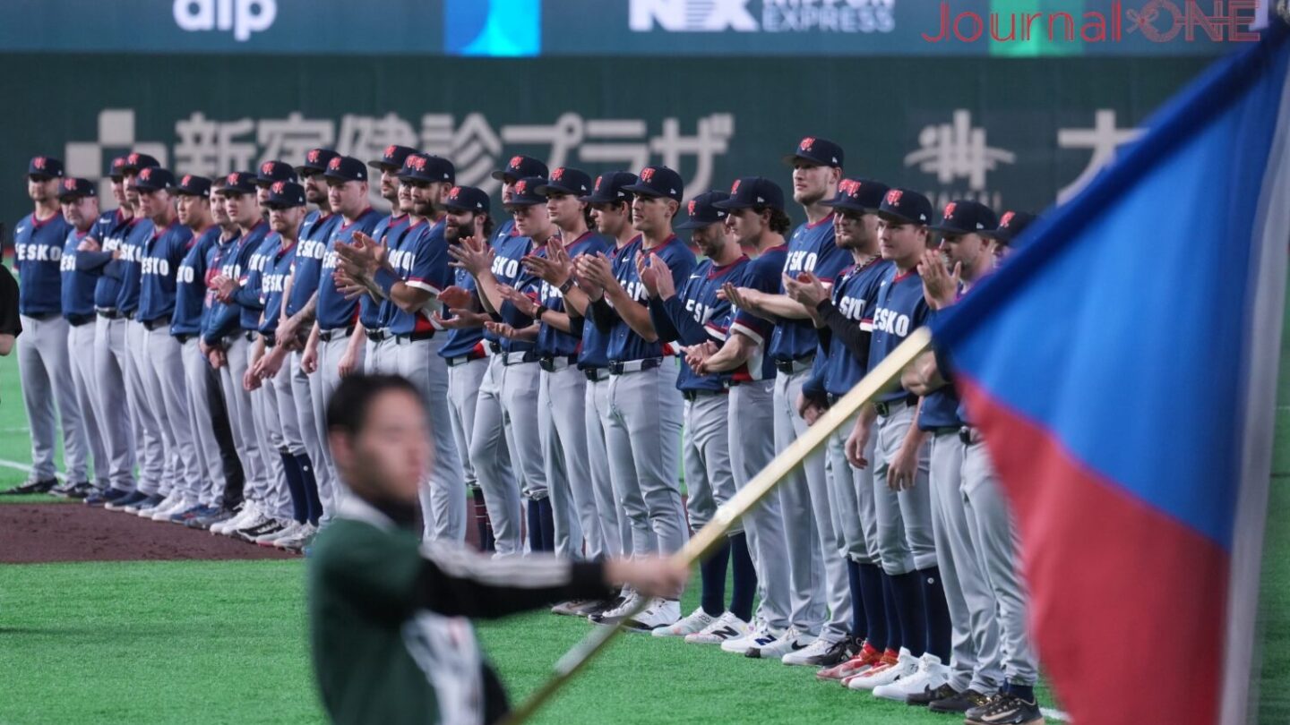 チェコ代表 WBC開幕戦で-Journal-ONE撮影
