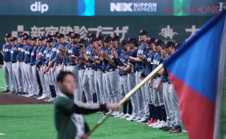 チェコ代表 WBC開幕戦で-Journal-ONE撮影