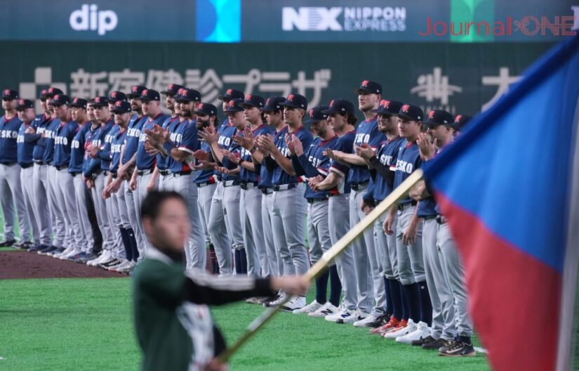 チェコ代表 WBC開幕戦で-Journal-ONE撮影