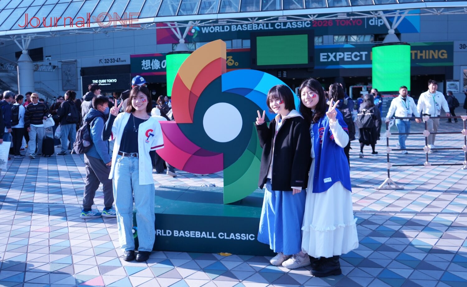 WBC開幕には多くの台湾ファンが訪れた