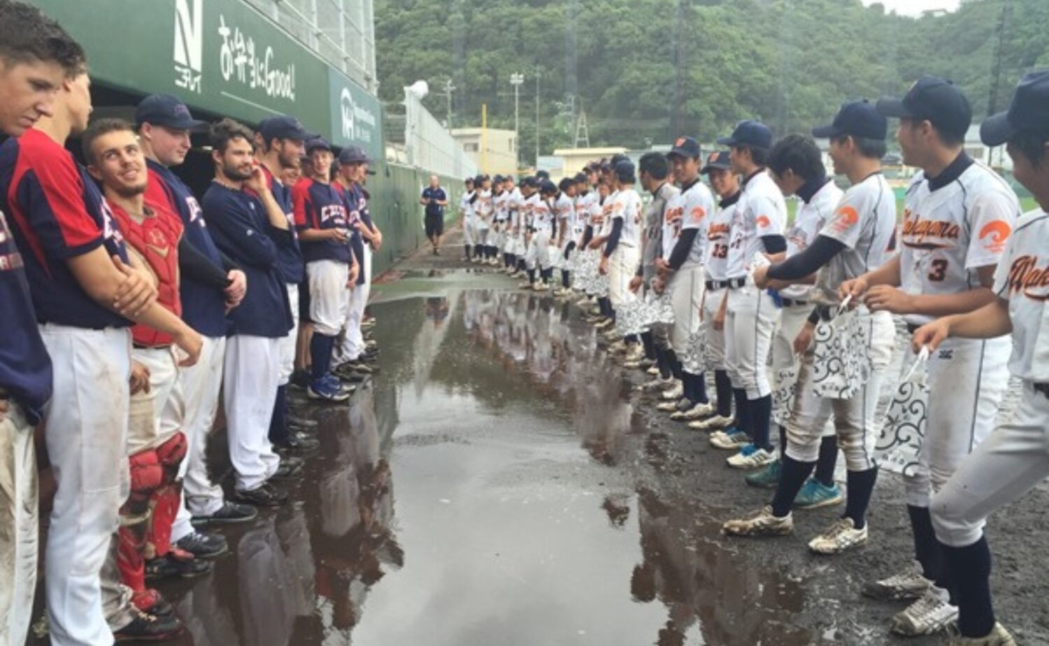 2015年の和歌山大学との交流は台風でコールドに‐Journal-ONE撮影