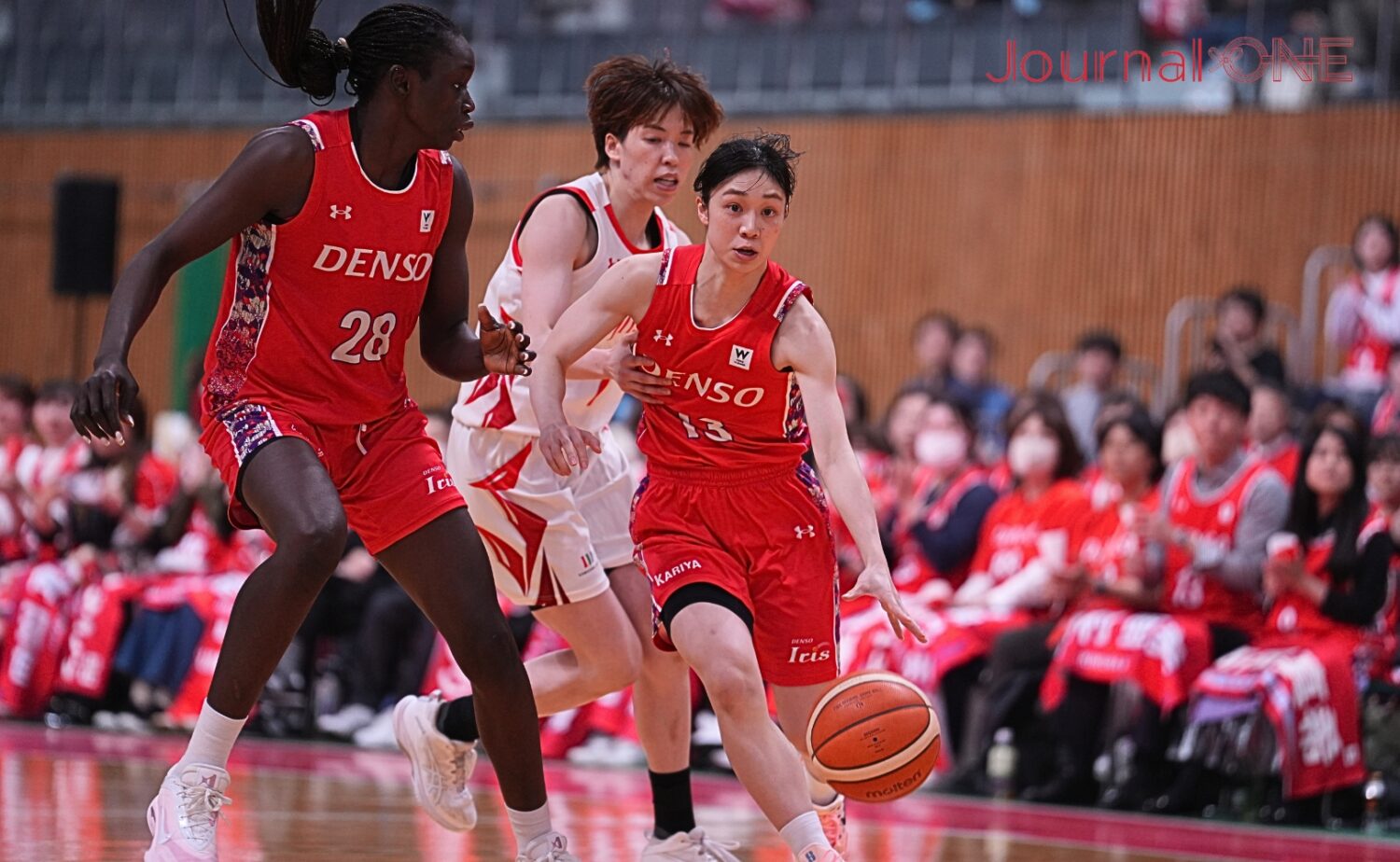 Wリーグ セミファイナル第3戦は序盤の3Pでチームを勢い付けた木村亜美-Journal-ONE撮影