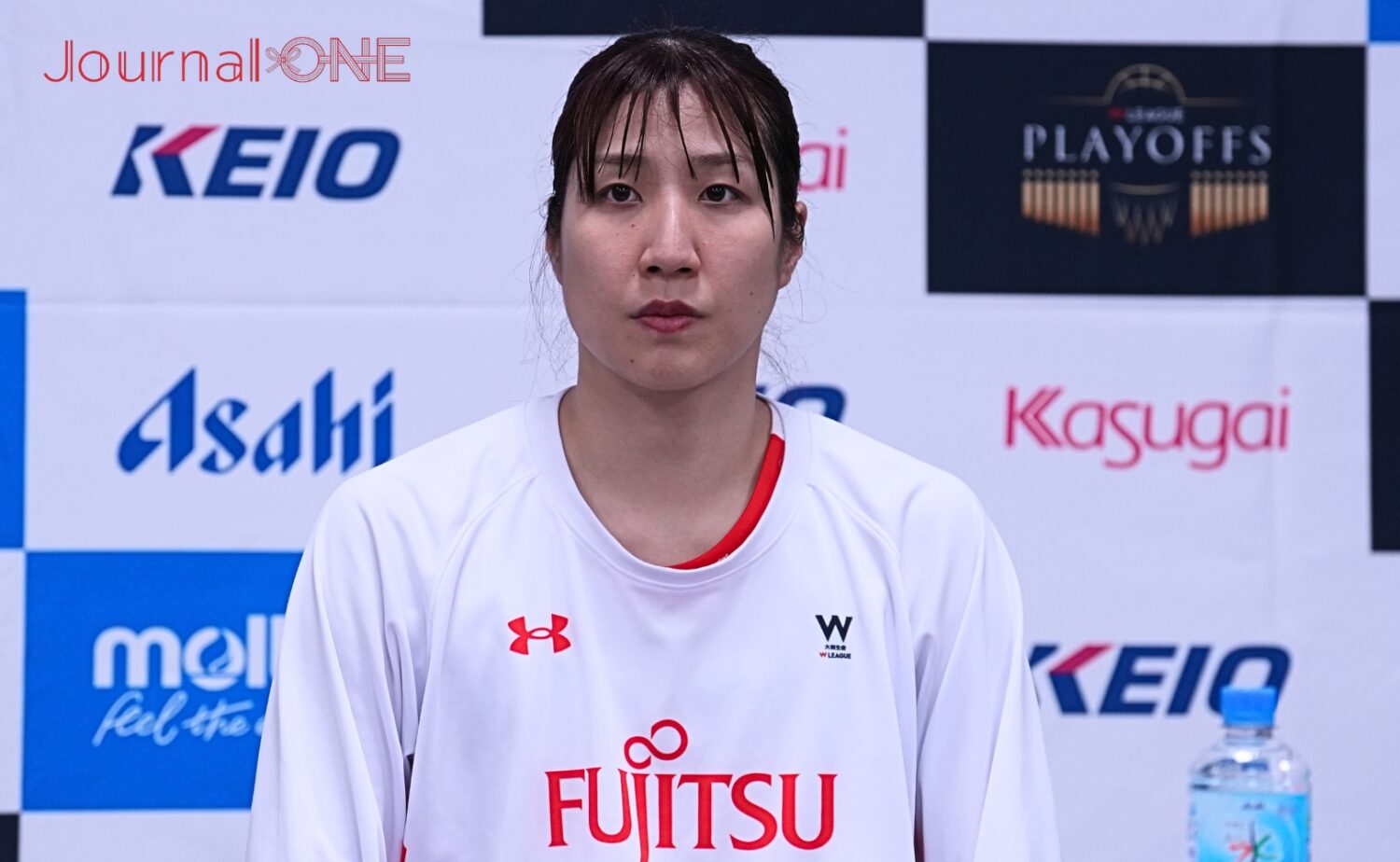 最多29得点も宮澤は涙を堪えて気丈にコメント-Journal-ONE撮影