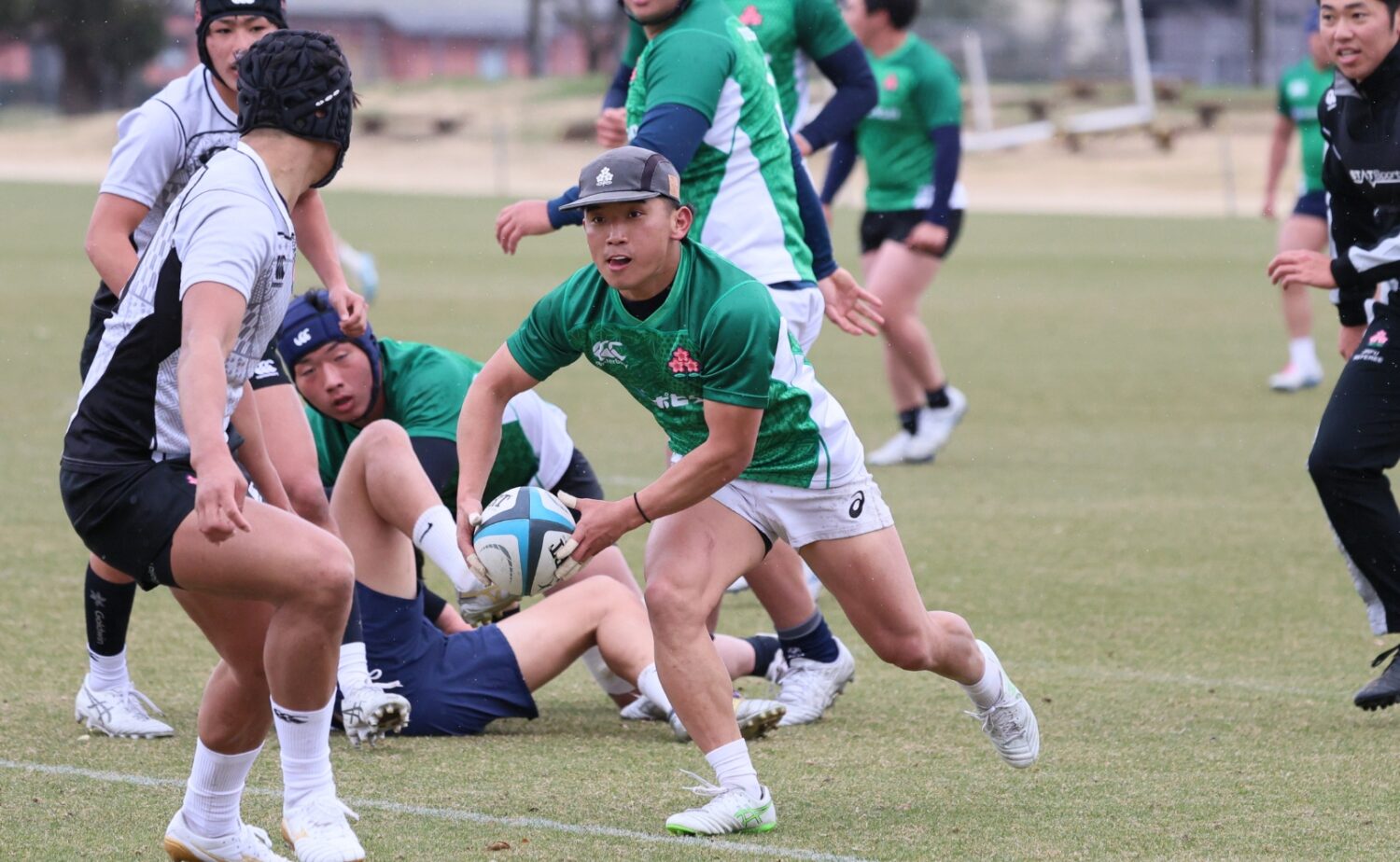 早稲田大学から唯一の参加となったSH川端‐斉藤健仁撮影