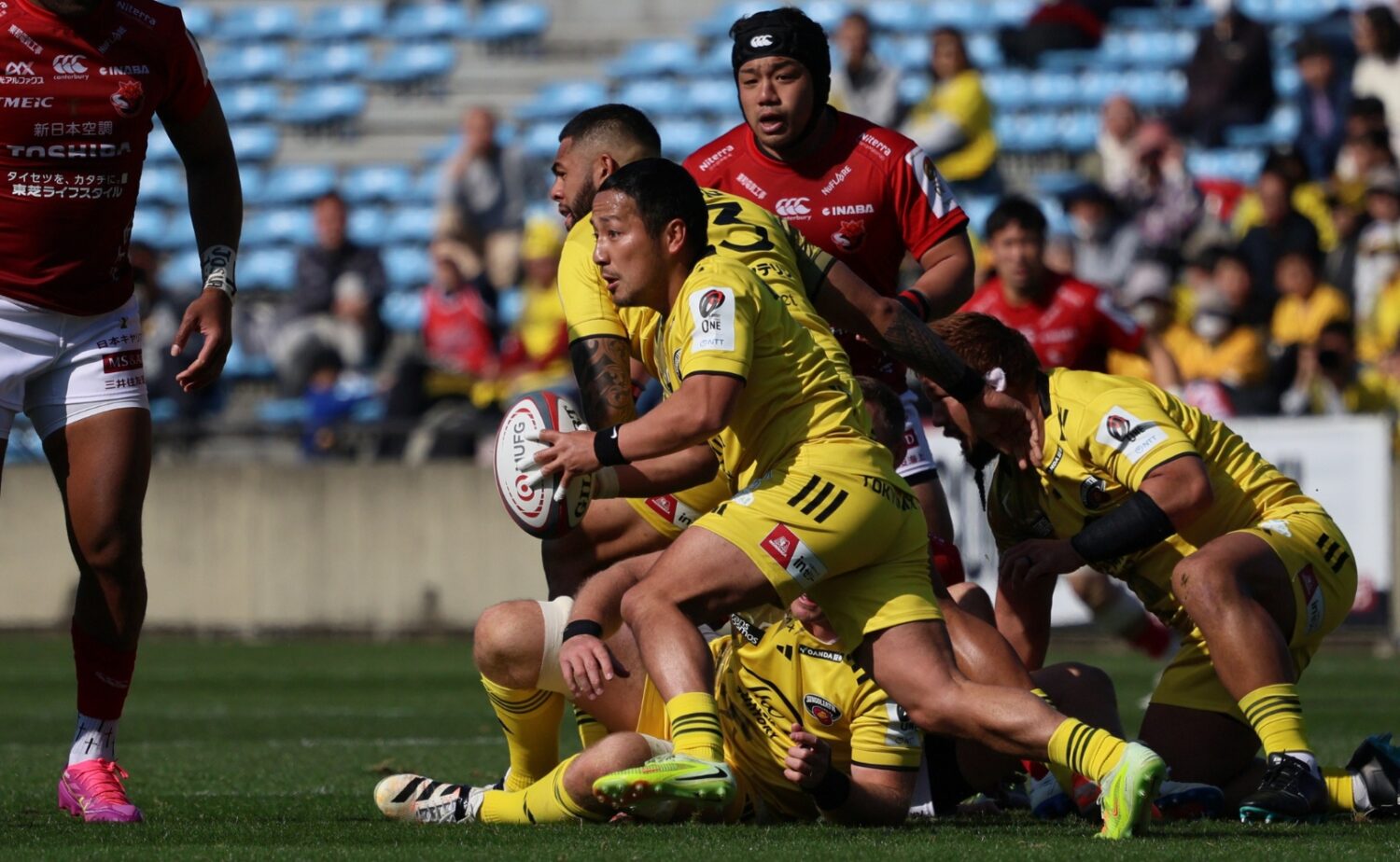 今季で引退するSH流（サンゴリアス）-斉藤健仁撮影