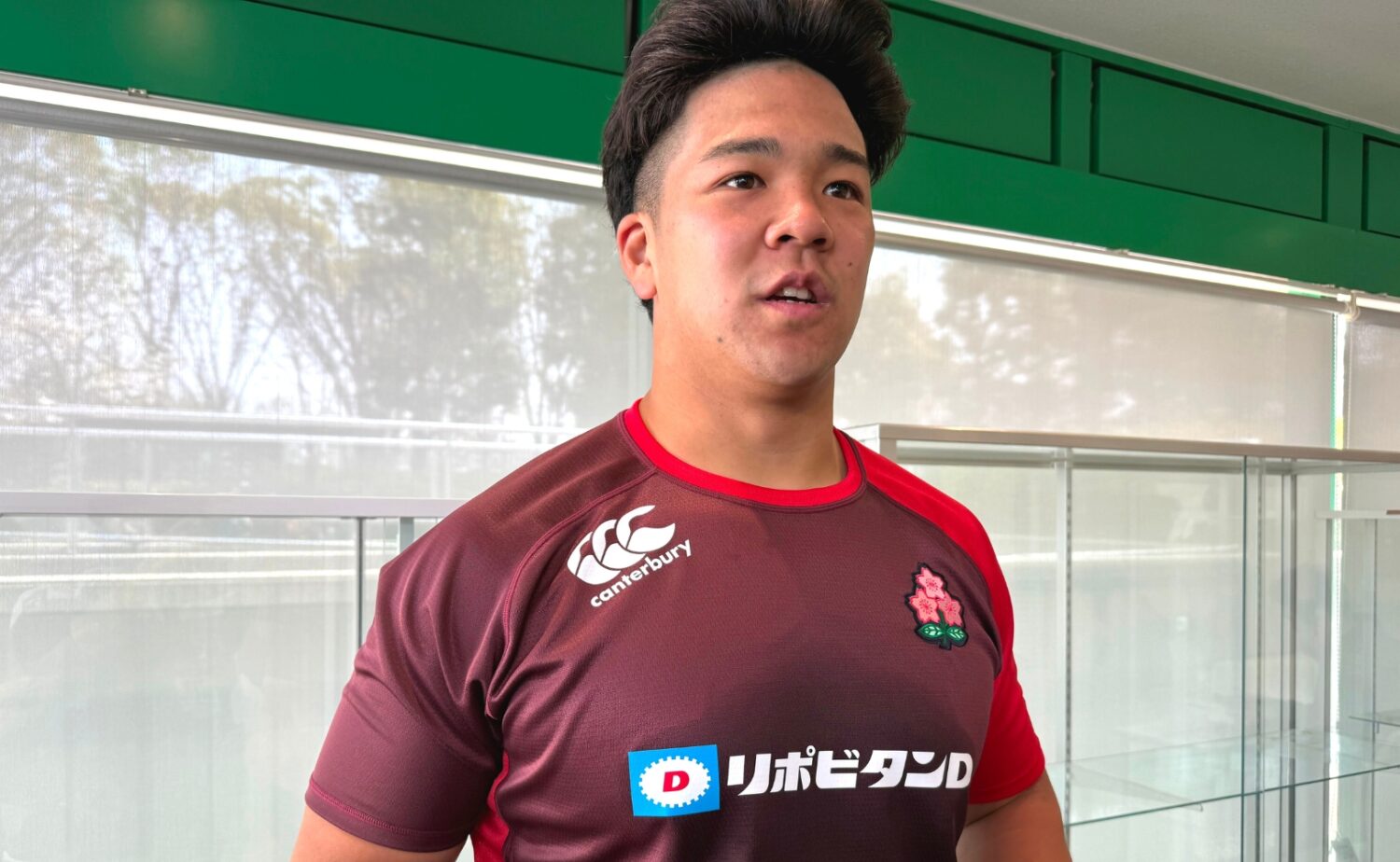 ラグビーU23日本代表 3年生で主将を務める中谷陸人