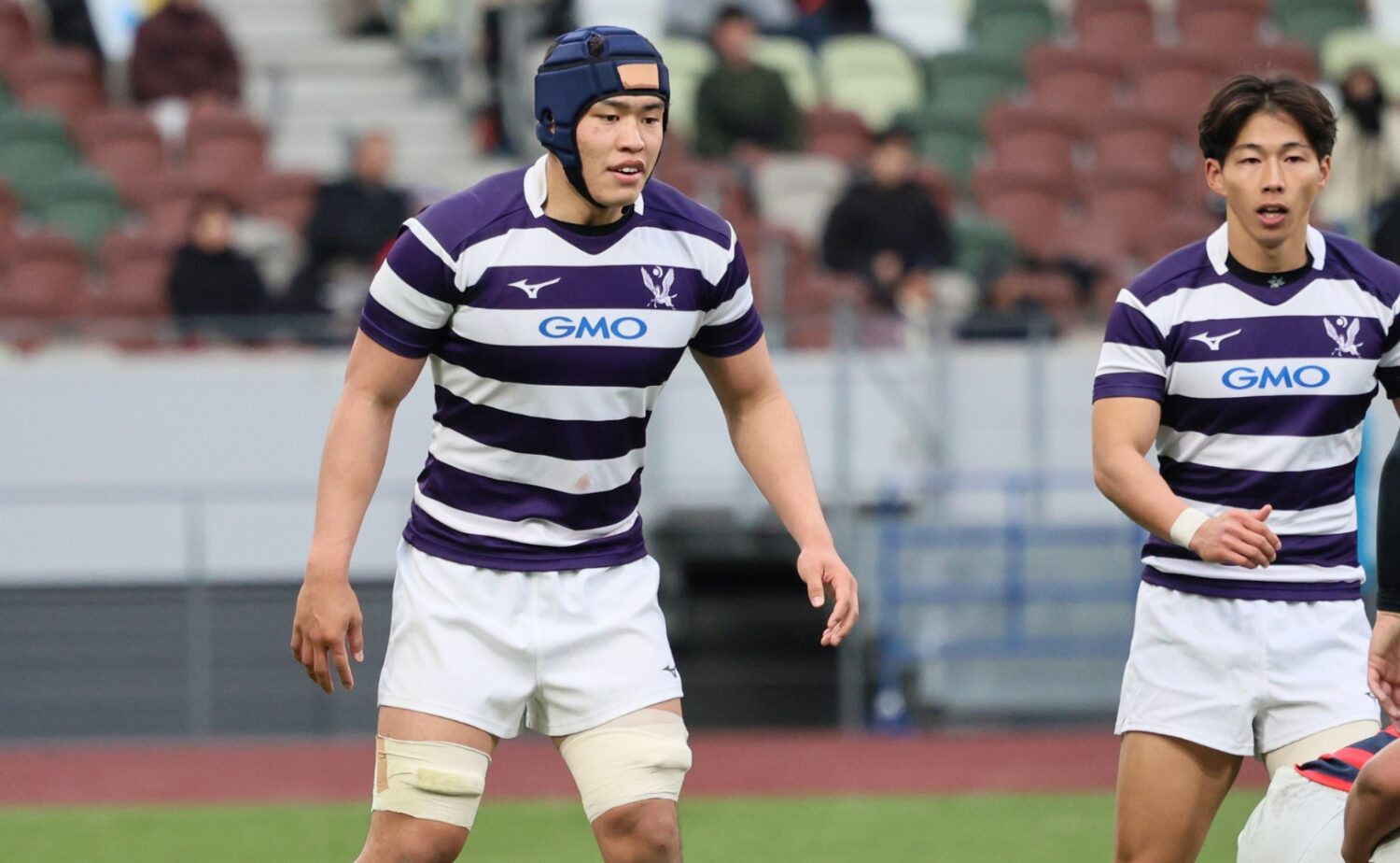 大学ラグビー 大学選手権連覇を目指す明治大学はFL大川（4年）がチームを引っ張る-斉藤健仁撮影