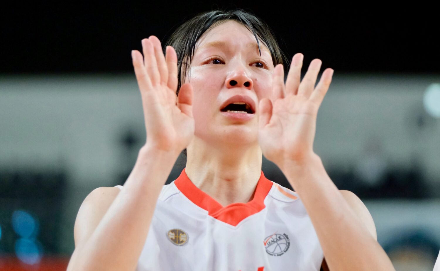 Wリーグファイナルに破れ涙するデンソー・木村亜美