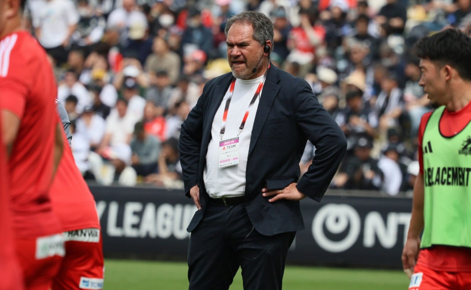 好調・スティーラーズのレニーHC。来季はオールブラックスの指揮官になるレニーHC-斉藤健仁撮影