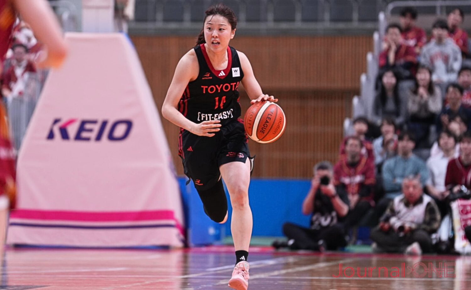 攻守に力を発揮したトヨタ自動車の平下-Journal-ONE撮影