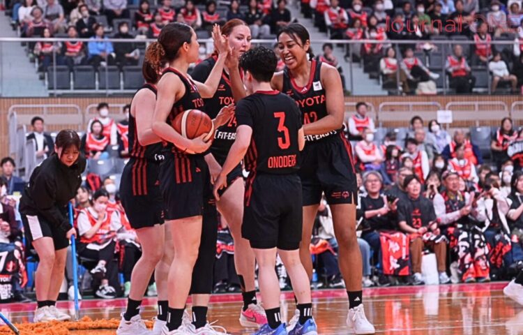 Wリーグ セミファイナルを制したトヨタ自動車アンテロープス‐Journal-ONE撮影