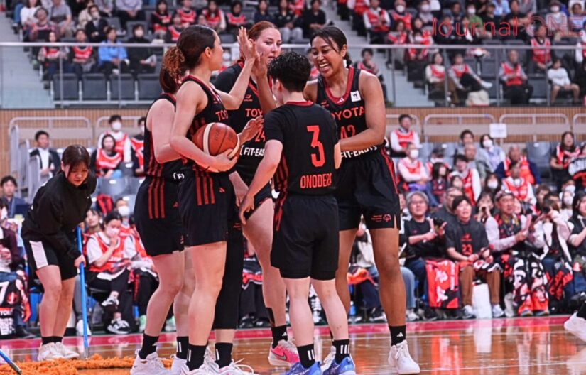 Wリーグ セミファイナルを制したトヨタ自動車アンテロープス‐Journal-ONE撮影