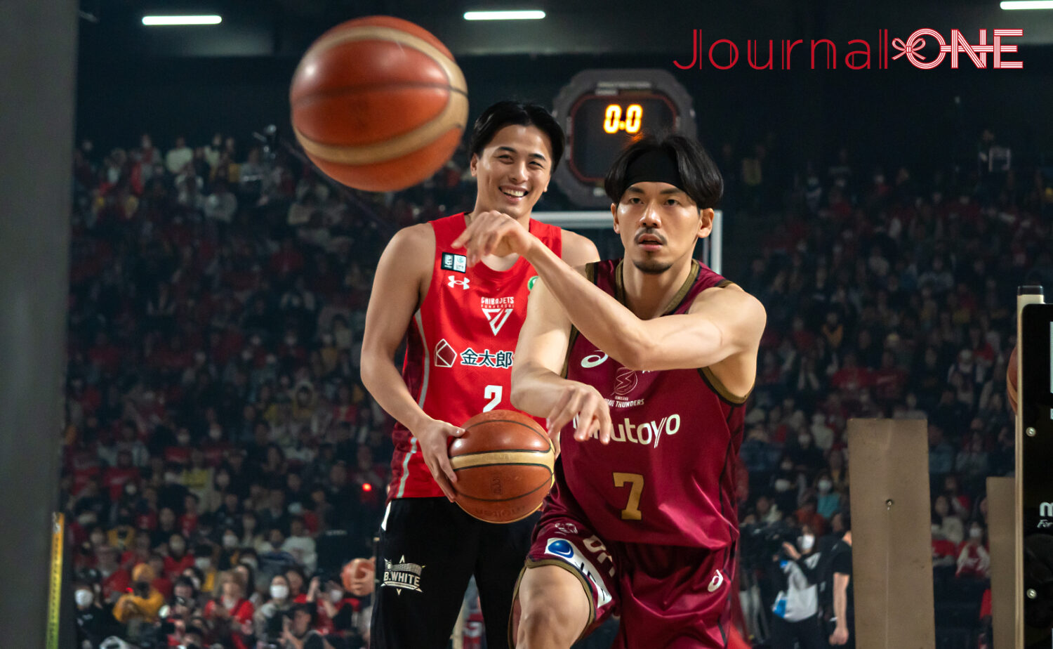 篠山竜青と富樫勇樹はASG・スキルズチャレンジで競い合った‐Journal-ONE撮影