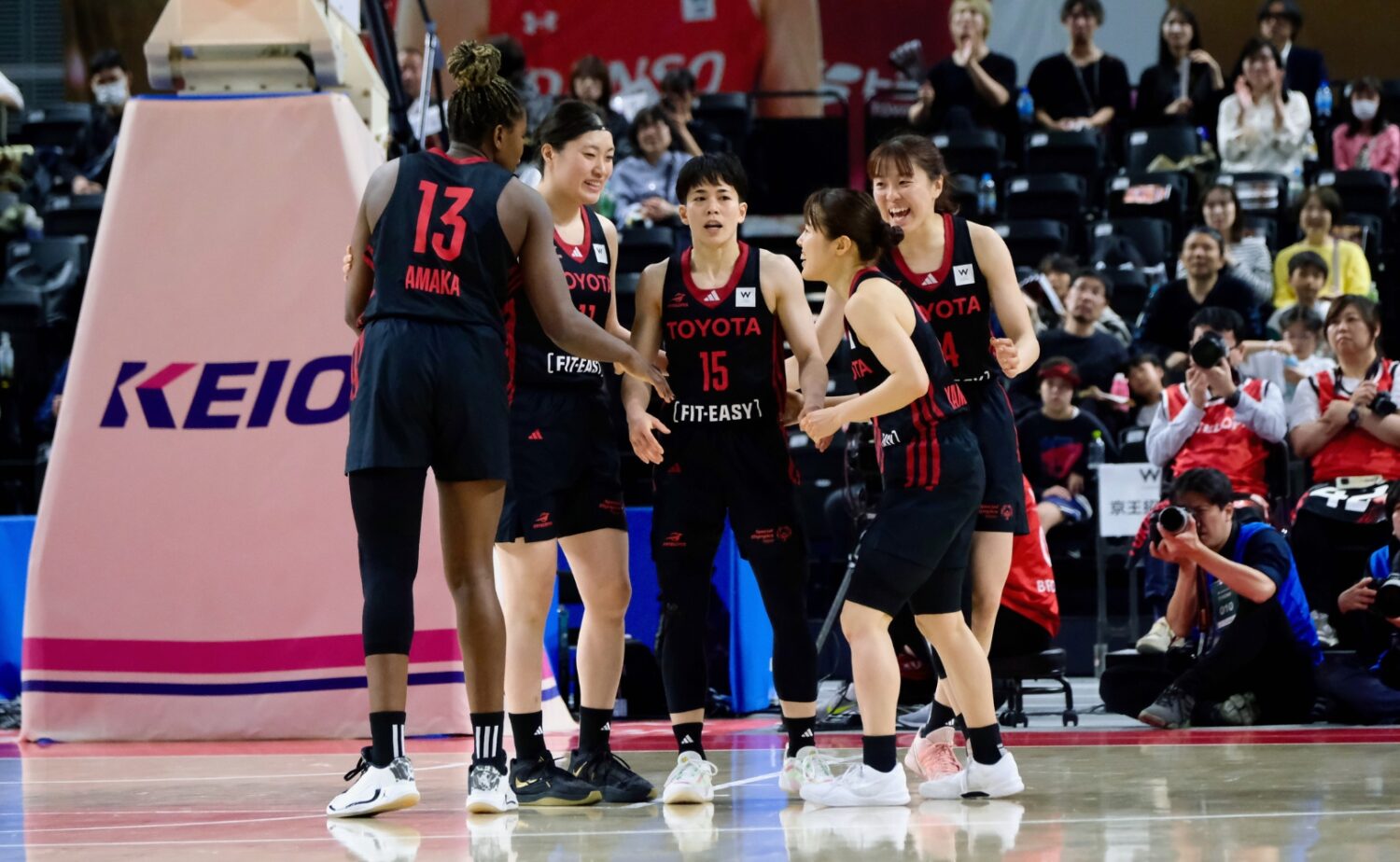 最後の最後まで粘りを見せたトヨタ自動車-永塚和志撮影