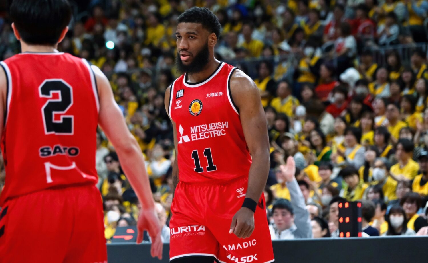 チーム浮沈のカギを握るアーロン・ヘンリー‐永塚和志撮影