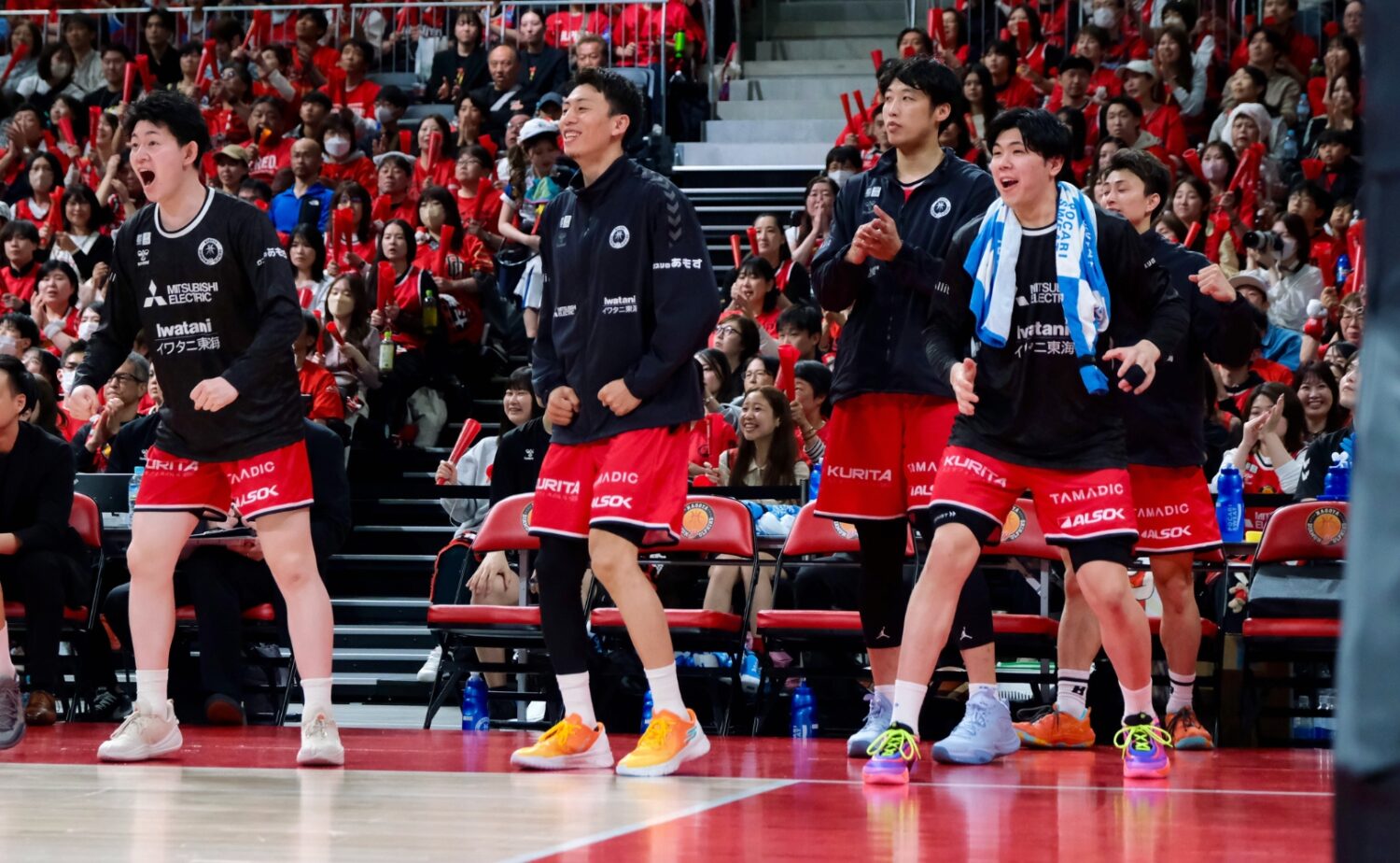 CS進出を決めた名古屋Dではあるが…‐永塚和志撮影