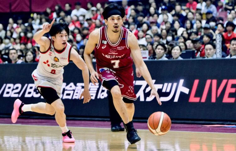 篠山竜青｜Bリーグ 川崎ブレイブサンダース‐永塚和志撮影