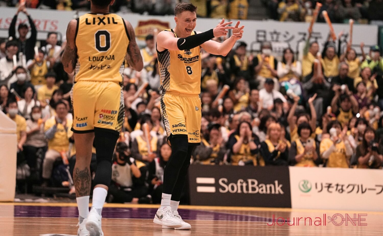 ありがとう青学 初戦勝利を決定付けたホーキンソンの3ポイント-Journal-ONE撮影