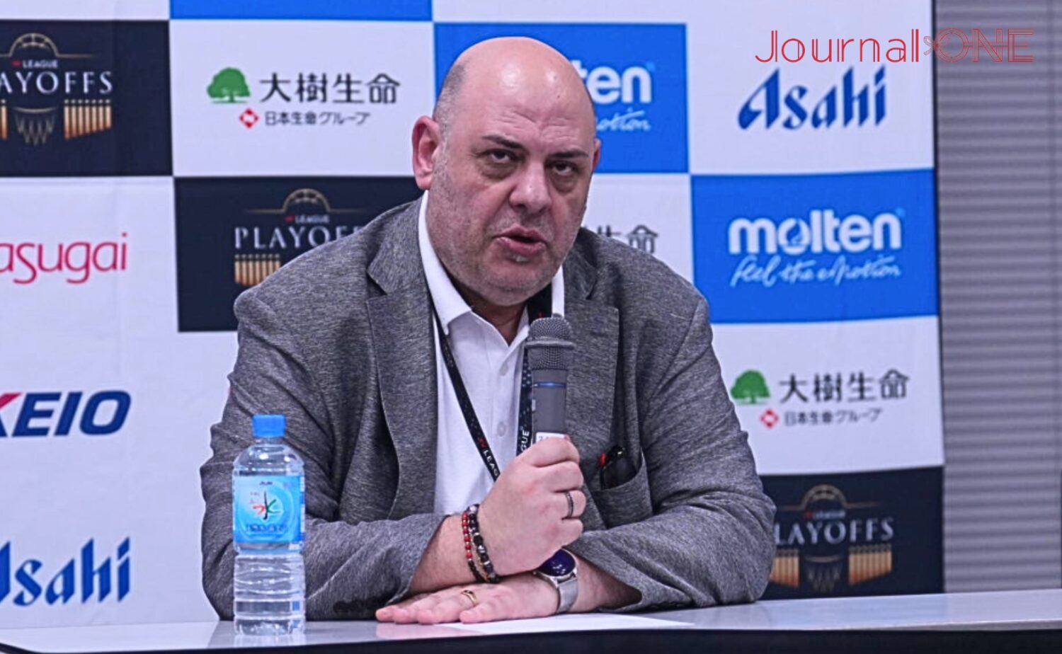 Wリーグ セミファイナルで敗れたルーカス・モンデーロHC-Journal-ONE撮影