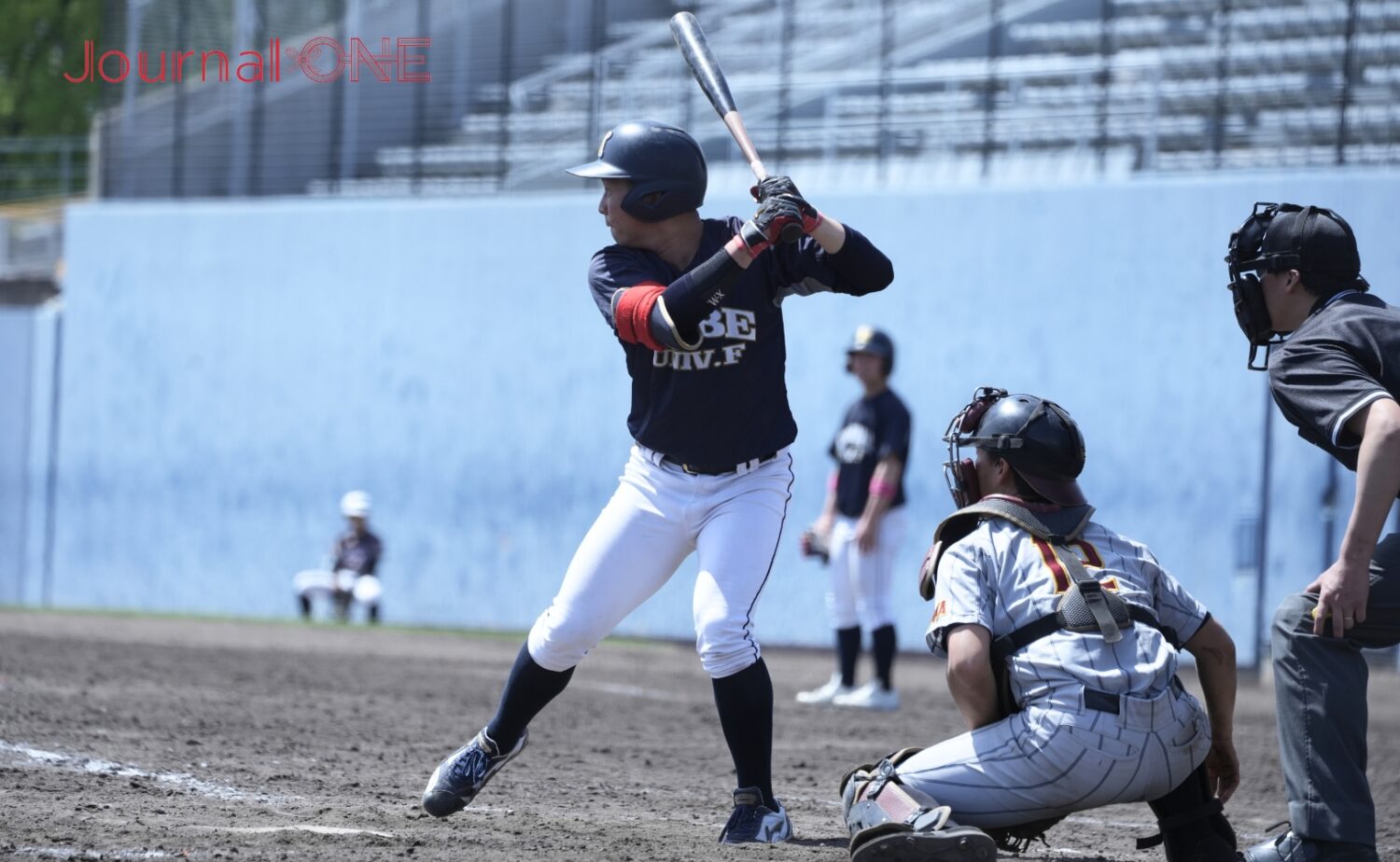 4番に座った林（神戸医療未来大）-Journal-ONE撮影