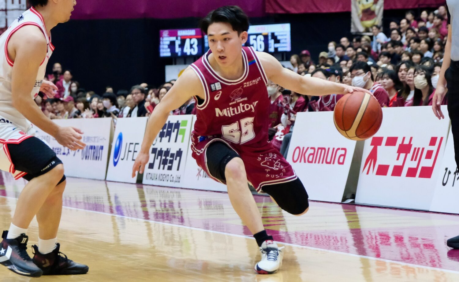 出場機会が増えた増田-永塚和志撮影