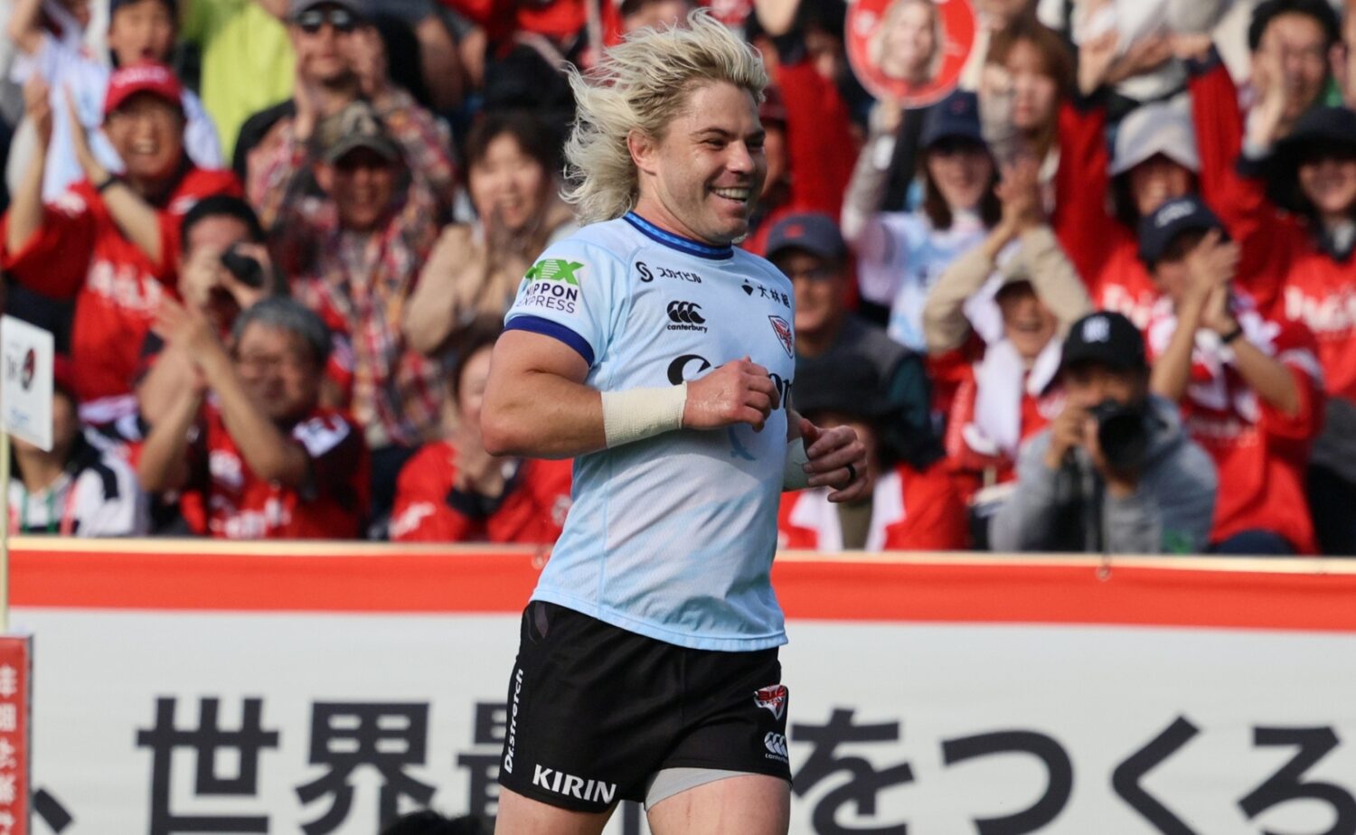 リーグワン 今季でチームを離れるSHデクラーク（イーグルス）-斉藤健仁撮影