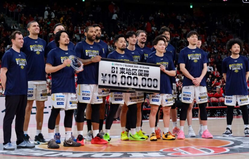 宇都宮ブレックスが東地区を制す‐永塚和志撮影