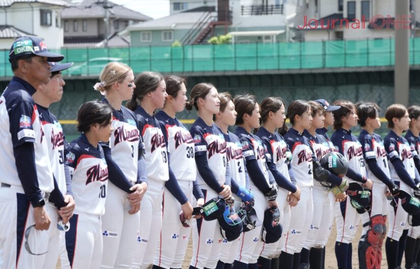 大垣ミナモ 応援団に挨拶する-Journal-ONE撮影