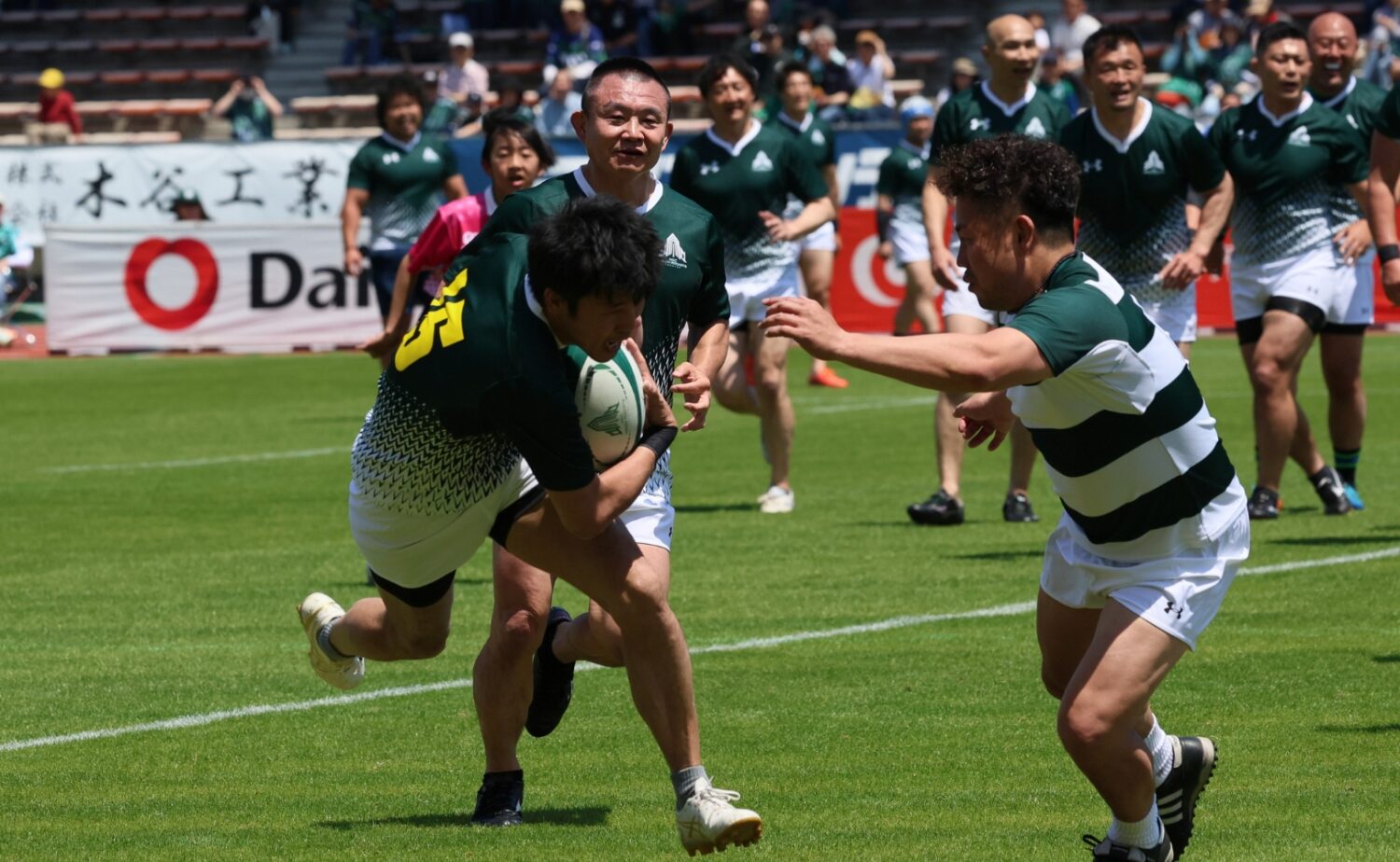 盛り上がりを見せたOB戦‐斉藤健仁撮影